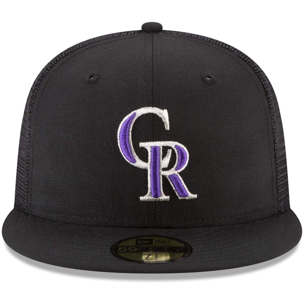 New Era Colorado Rockies On-Field Replica Mesh Back 59FIFTY Fitted Hat
