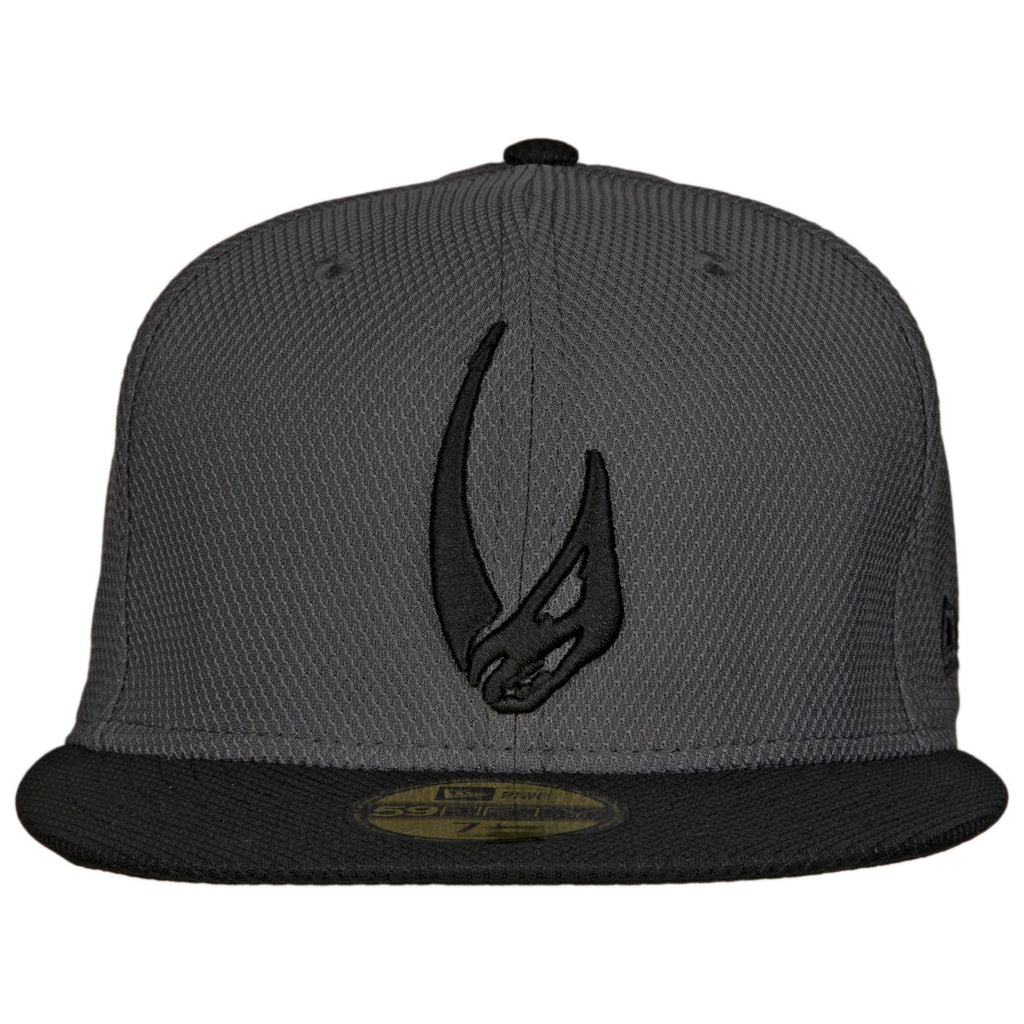 New Era Mandalorian Mudhorn Grey 59Fifty Fitted Hat