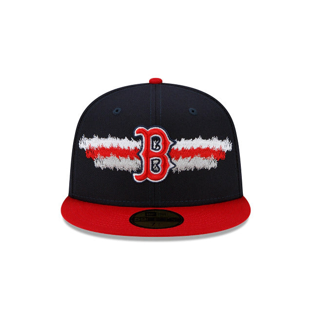 New Era Boston Red Sox Scribble 59FIFTY Fitted Hat