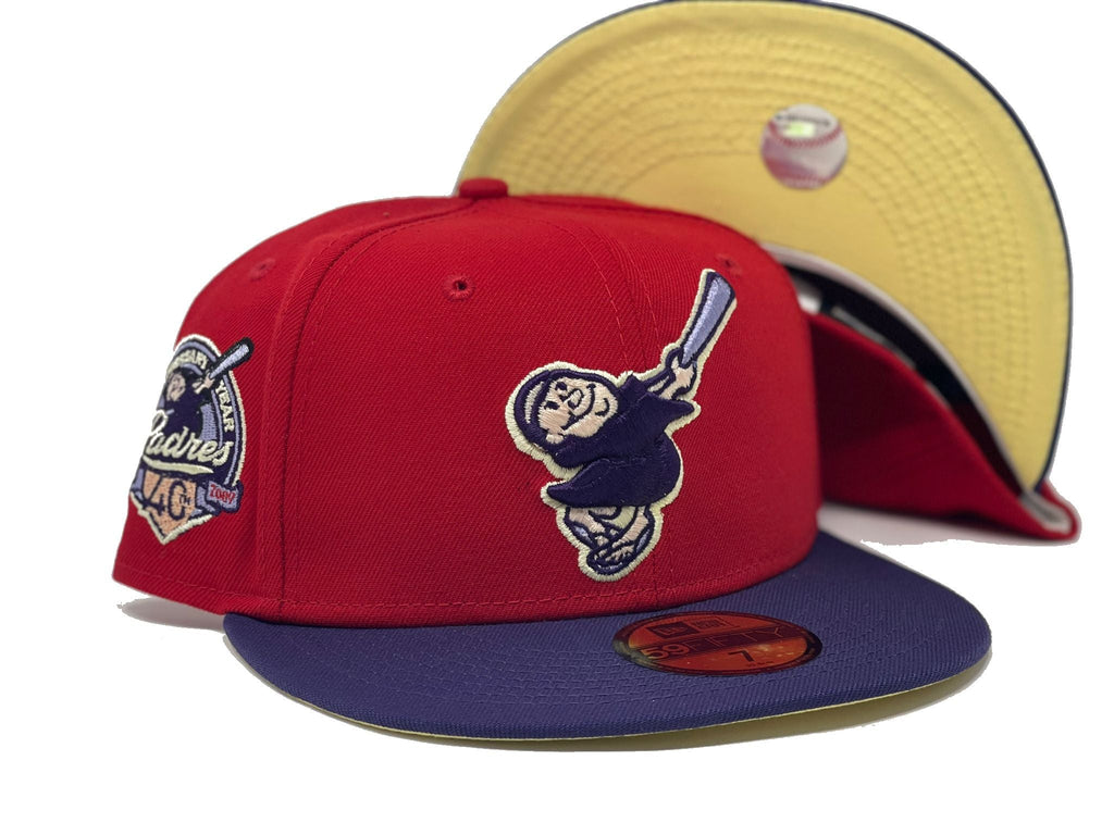 New Era San Diego Padres 40th Anniversary "Tulip Collection" 59FIFTY Fitted Hat