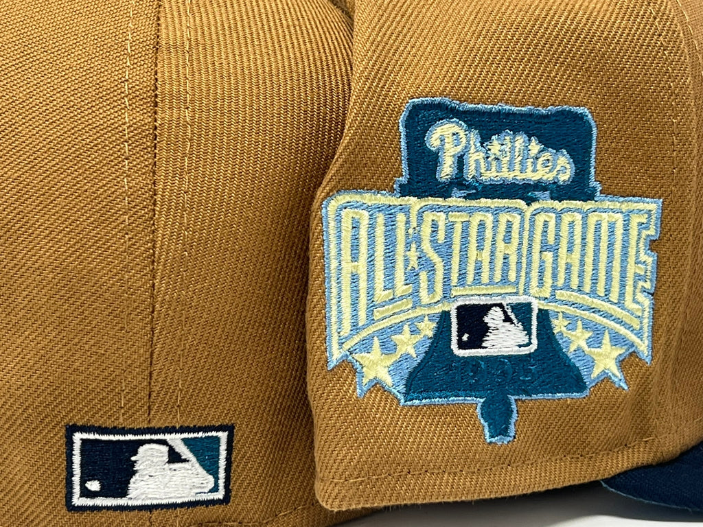 New Era Philadelphia Phillies 1996 All-Star Game Light Bronze/Navy 2023 59FIFTY Fitted Hat