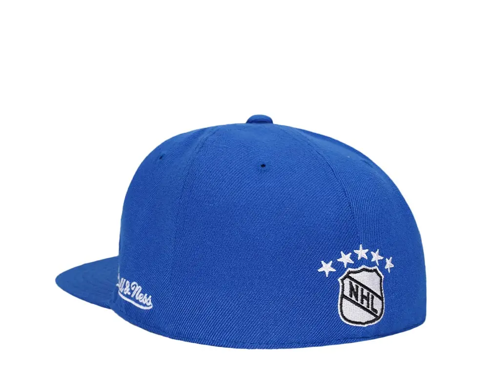 Mitchell & Ness New York Rangers 75th Anniversary Vintage Dynasty Fitted Hat