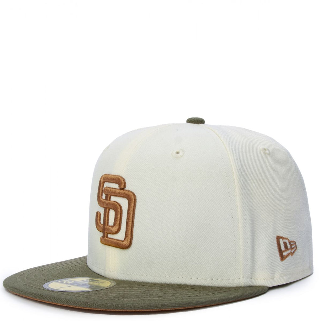 New Era San Diego Padres Chrome/Olive 1992 All-Star Game 59FIFTY Fitted Cap