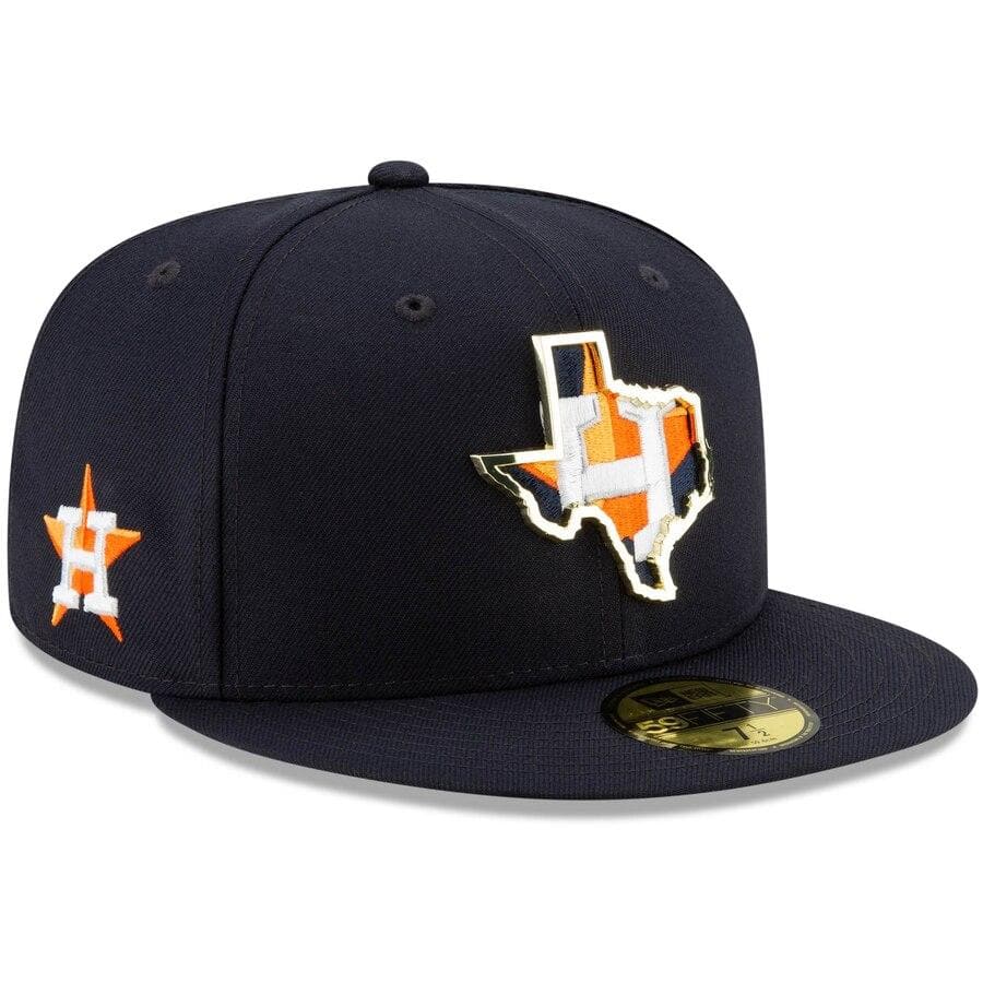 New Era Houston Astros Metal and Thread State 59FIFTY Fitted Hat