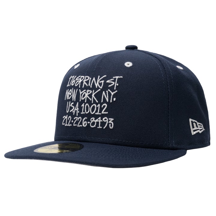New Era 176 Spring Street New York, NY 10012 Navy 59FIFTY Fitted Hat