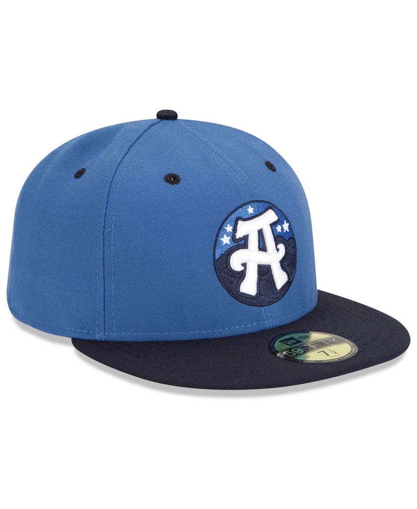 New Era Asheville Tourists AC Blue/Navy Blue 59FIFTY Fitted Hat