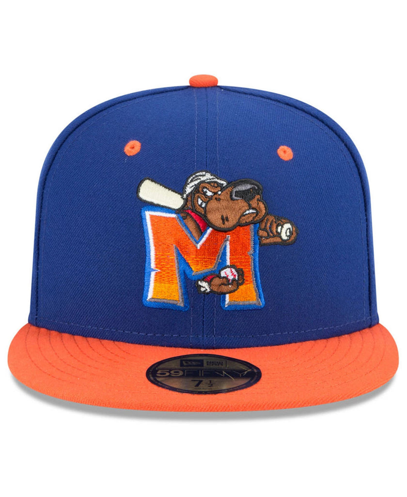 New Era Midland RockHounds AC Blue/Orange 59FIFTY Fitted Hat