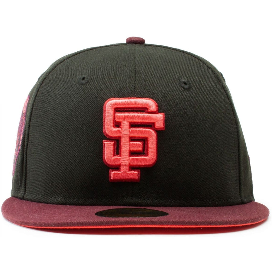 New Era San Francisco Giants Black/Maroon 1984 All-Star Game 59FIFTY Fitted Hat