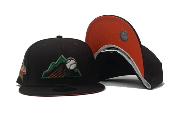 New Era Colorado Rockies 2021 All-Star Game Deep Brown “Autumn Collection” 59FIFTY Fitted Hat