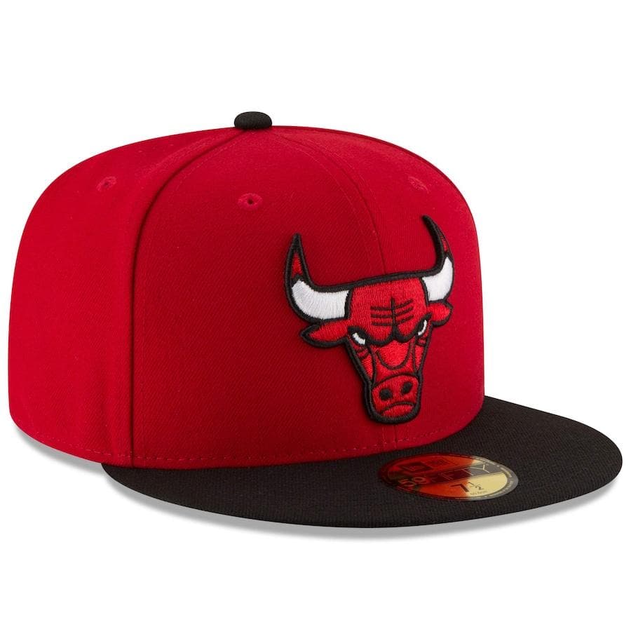 New Era Chicago Bulls Fitted Hat w/ Air Jordan 5 Retro Raging Bull Matching Sneakers