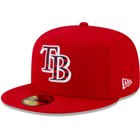 New Era Tampa Bay Rays Independence Day 2021 59FIFTY Fitted Hat
