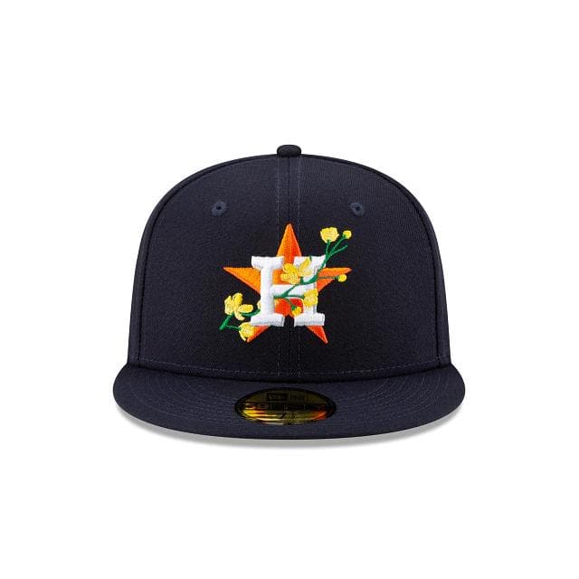 New Era Houston Astros Side Patch Bloom 59FIFTY Fitted Hat