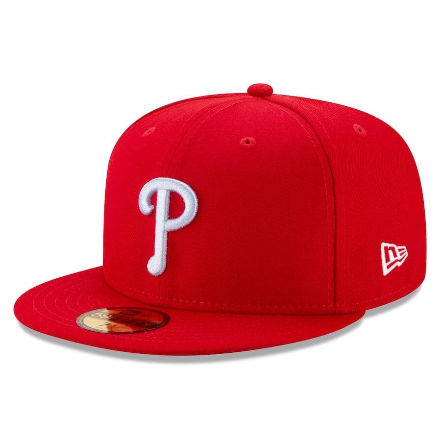New Era Philadelphia Phillies 2021 Father's Day On-Field Red 59FIFTY Fitted Hat