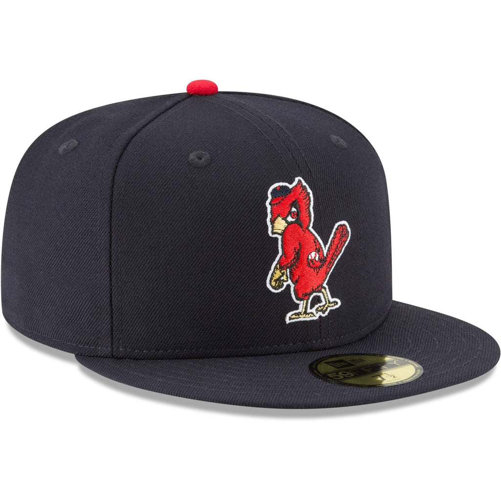 New Era St. Louis Cardinals Navy Cooperstown 59Fifty Fitted Hat