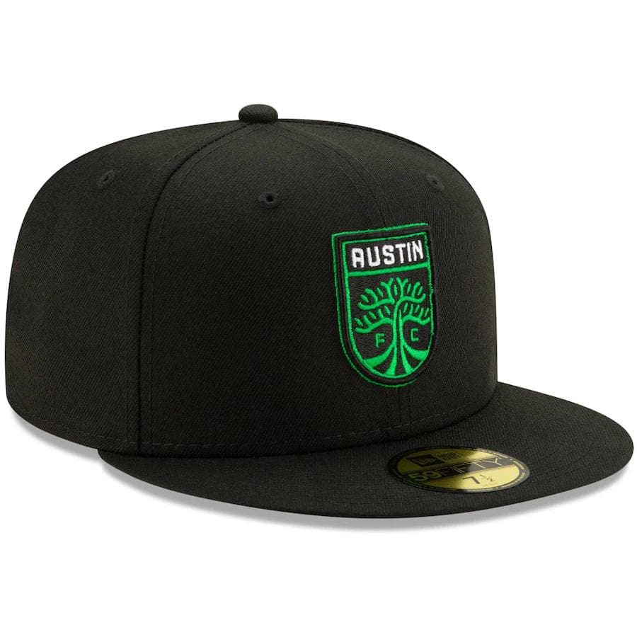 New Era Austin FC Black & Green 59FIFTY Fitted Hat