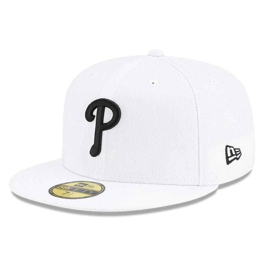 New Era White Philadelphia Phillies Floral Undervisor 59FIFTY Fitted Hat