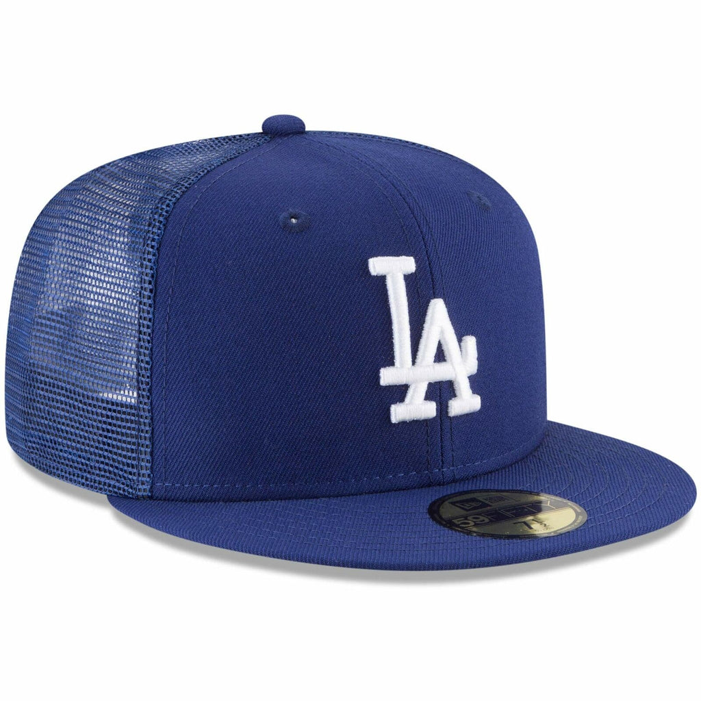 New Era  Los Angeles Dodgers On-Field Replica Mesh Back 59FIFTY Fitted Hat