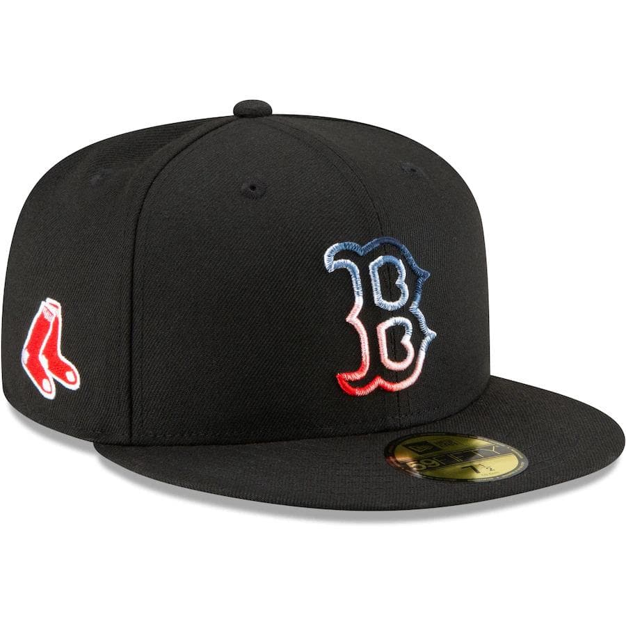 New Era Boston Red Sox Gradient Feel Black 59FIFTY Fitted Hat
