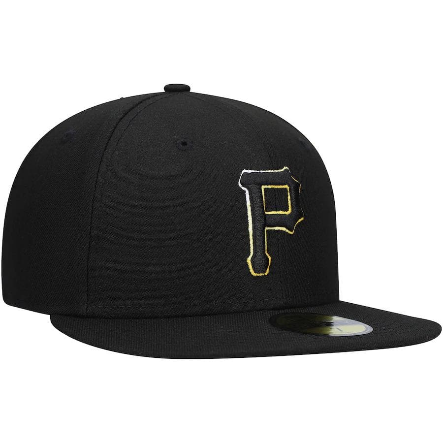 New Era Pittsburgh Pirates Black Color Dupe 59FIFTY Fitted Hat