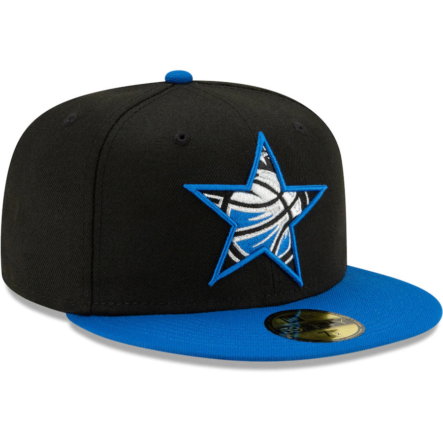 New Era Orlando Magic 2021 NBA Draft Black/ Blue 59FIFTY Fitted Hat