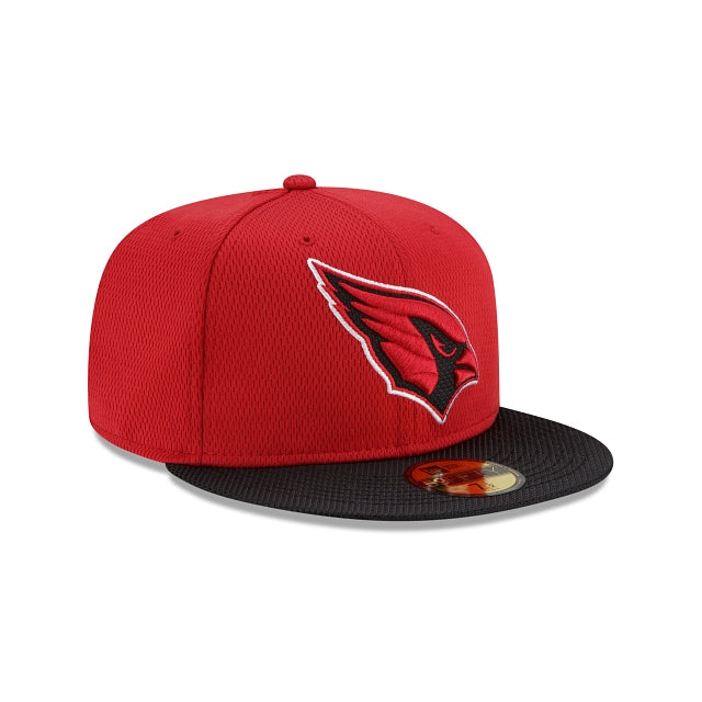 New Era Arizona Cardinals NFL Sideline Road 2021 Red 59FIFTY Fitted Hat