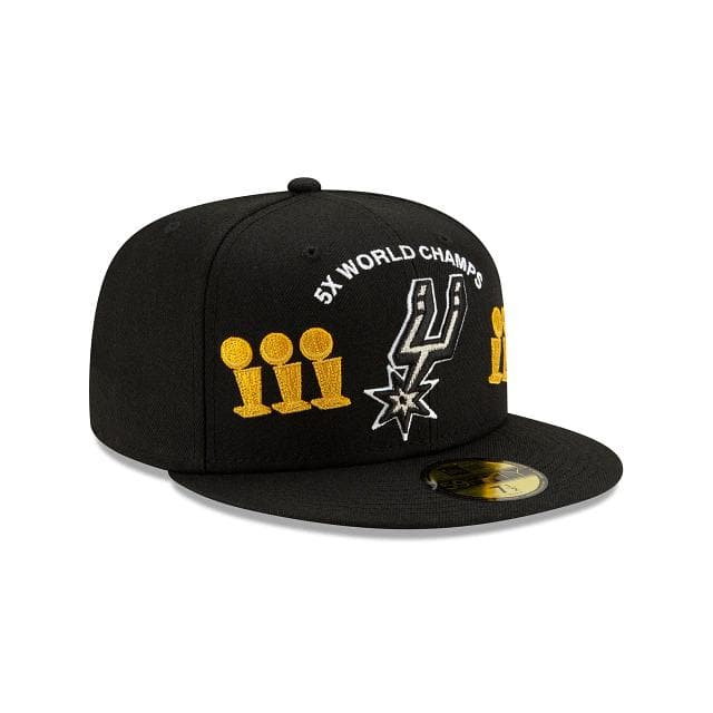 New Era San Antonio Spurs Custom Trophy 2021 59FIFTY Fitted Hat