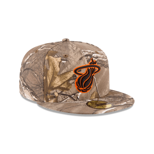 New Era Miami Heat Realtree 59Fifty Fitted Hat