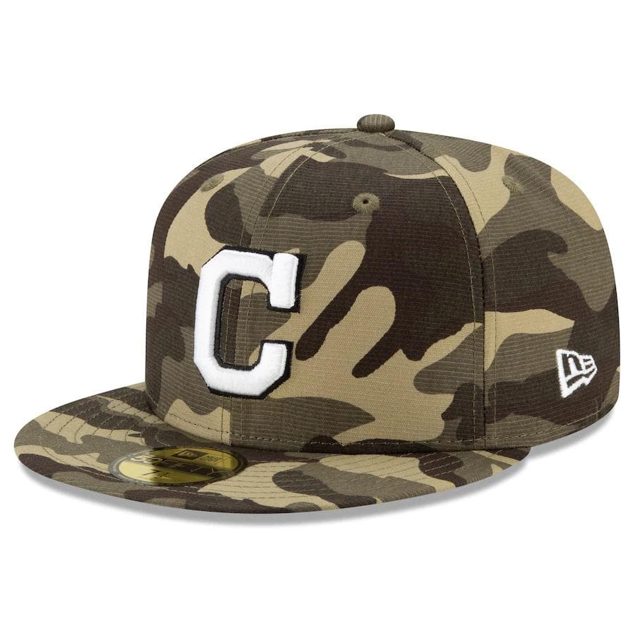 New Era Cleveland Indians 2021 Armed Forces 59FIFTY Fitted Hat
