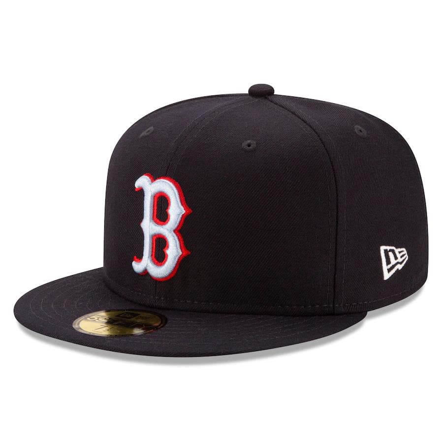 New Era Boston Red Sox 2021 Father's Day On-Field Navy Blue 59FIFTY Fitted Hat