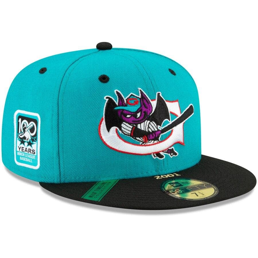 New Era Greensboro Bats 100th Anniversary Patch 59FIFTY Fitted Hat
