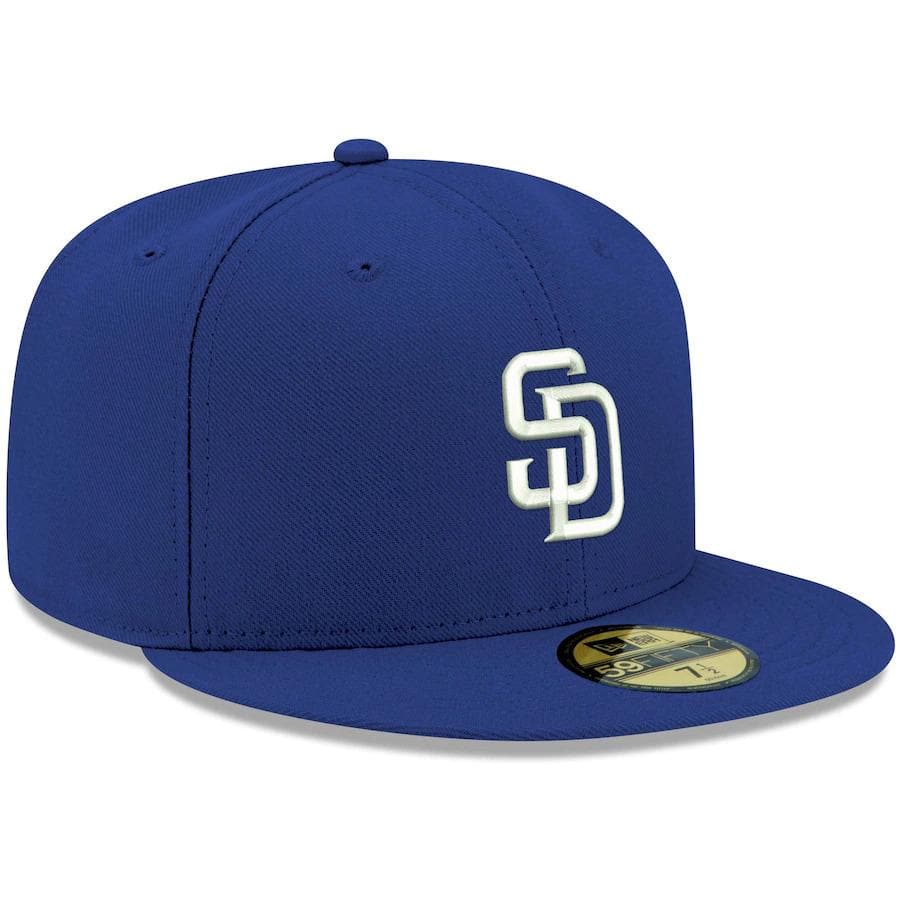 New Era San Diego Padres Blue 59FIFTY Fitted Hat
