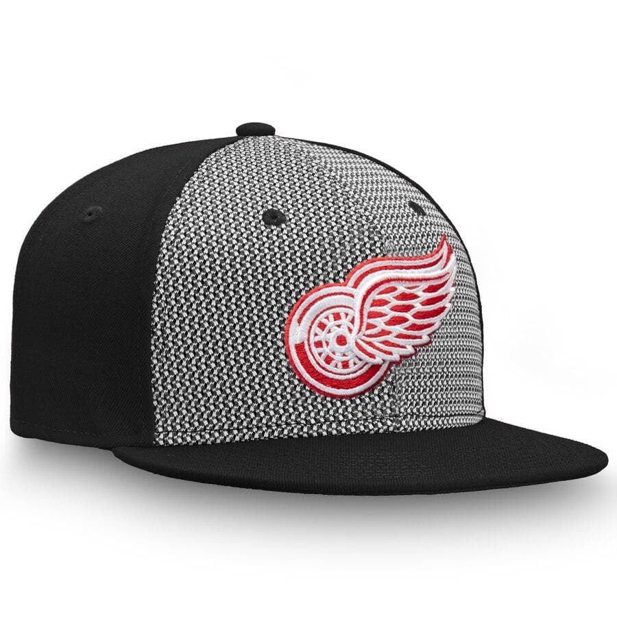 Detroit Red Wings Fanatics Branded Versalux Fitted Hat