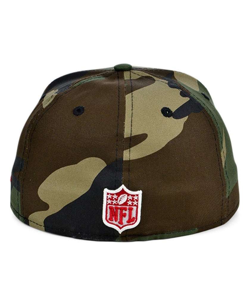 New Era Houston Texans Camo Woodland 59Fifty Fitted Hat