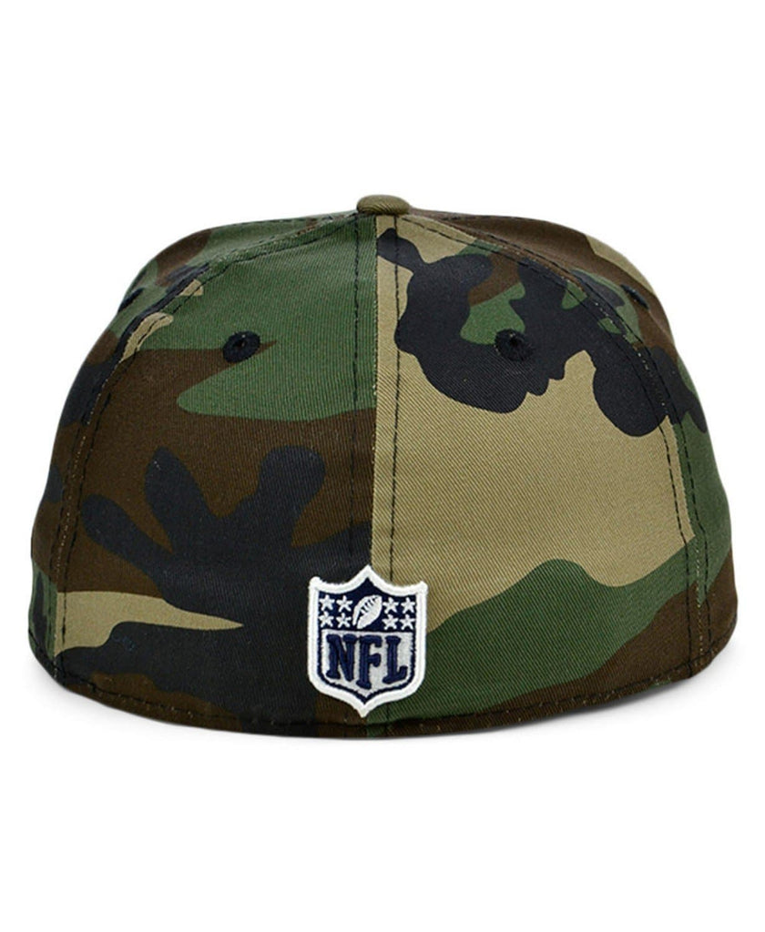 New Era New England Patriots Camo Woodland 59Fifty Fitted Hat