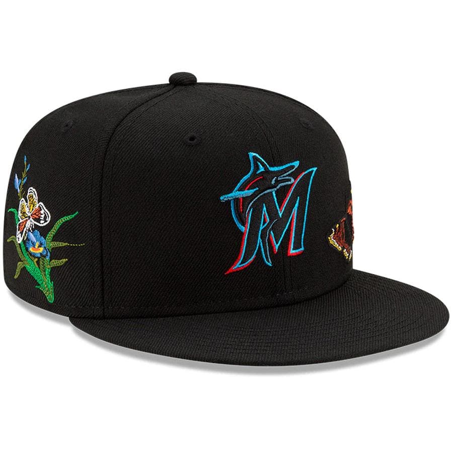 New Era Felt x Miami Marlins 2021 59FIFTY Fitted Hat