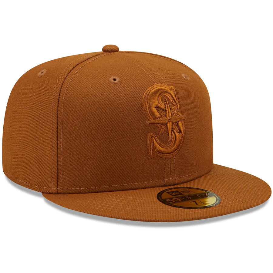 New Era Seattle Mariners Brown Color Pack 59FIFTY Fitted Hat
