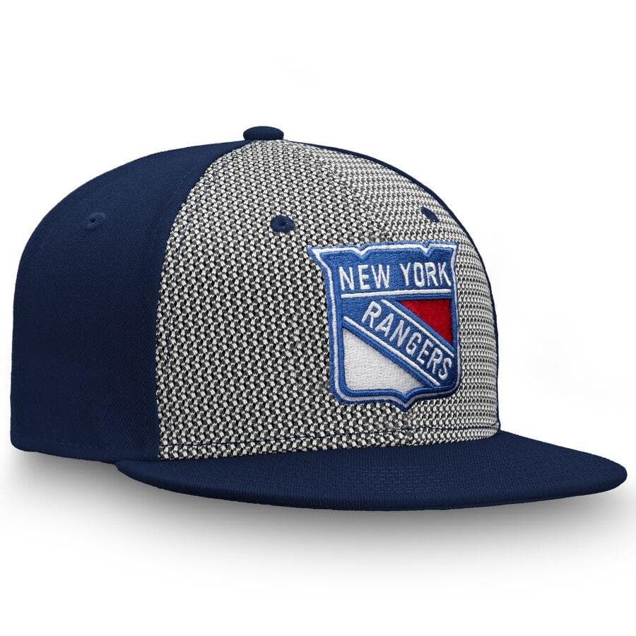 New York Rangers Fanatics Branded Versalux Fitted Hat