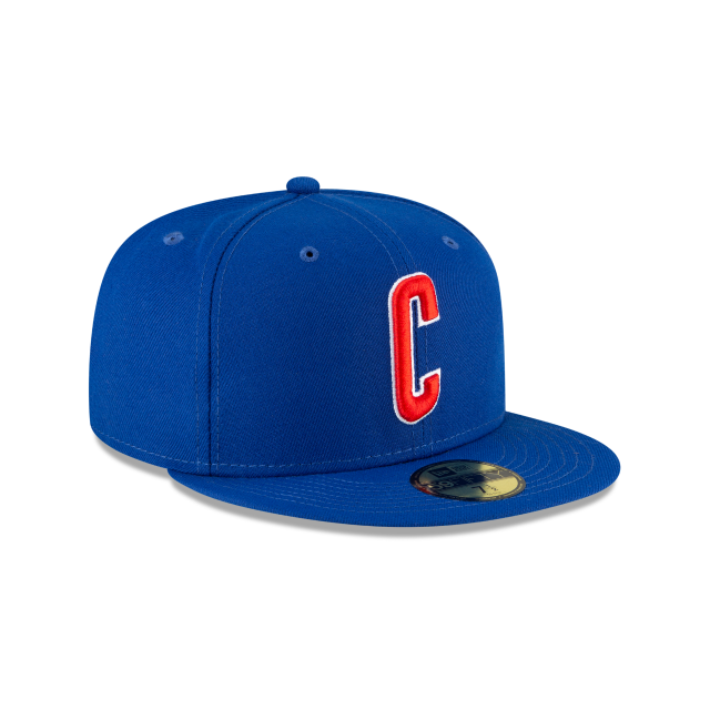 New Era Chicago Cubs Ligature 59Fifty Fitted Hat