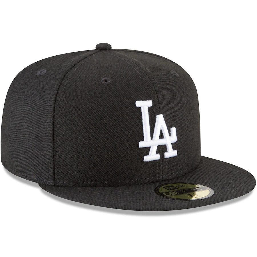 New Era Black LA Dodgers Fitted Hat w/ Air Jordan Jubliee 11's