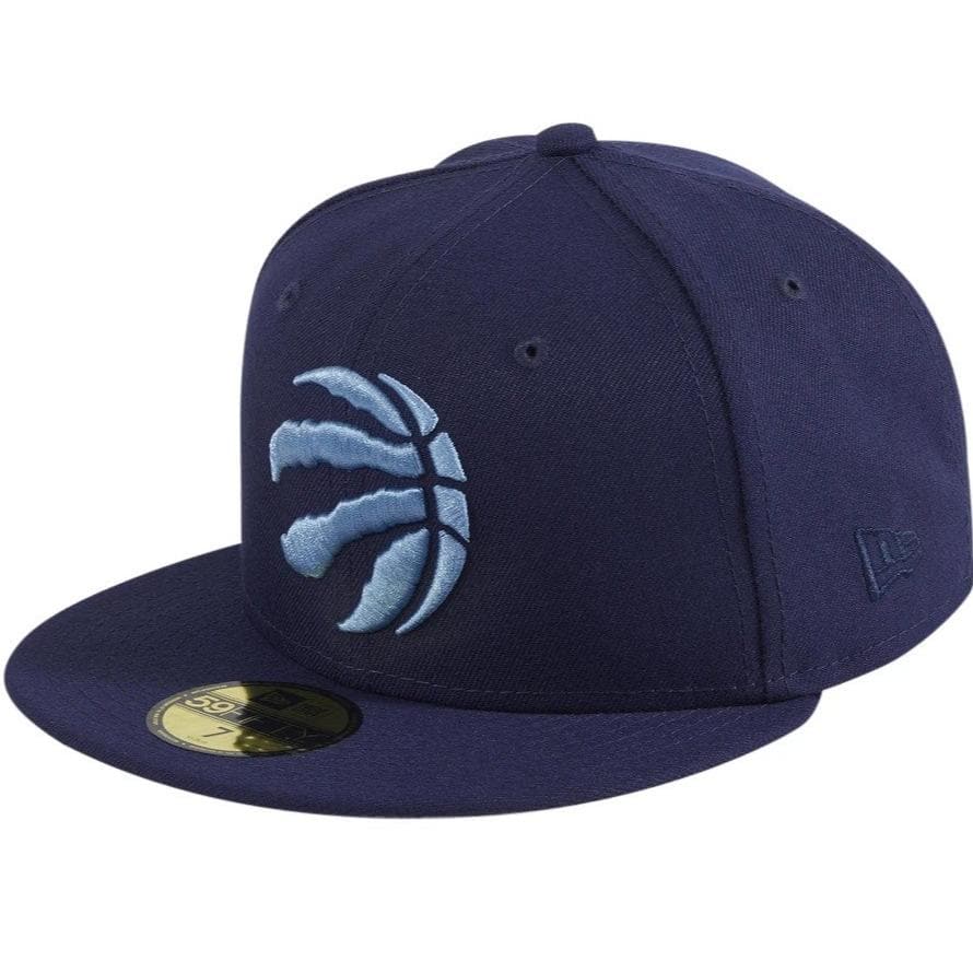 New Era Toronto Raptors Trophy Side Patch Navy Blue 59FIFTY Fitted Hat