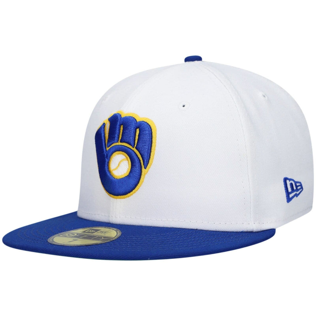 New Era Milwaukee Brewers Two Tone 1982 World Series 59Fifty Fitted Hat