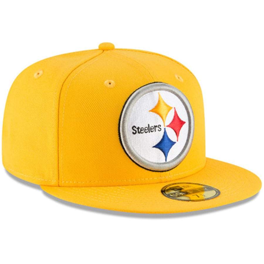 New Era Pittsburgh Steelers Omaha (Yellow) 59Fifty Fitted Hat