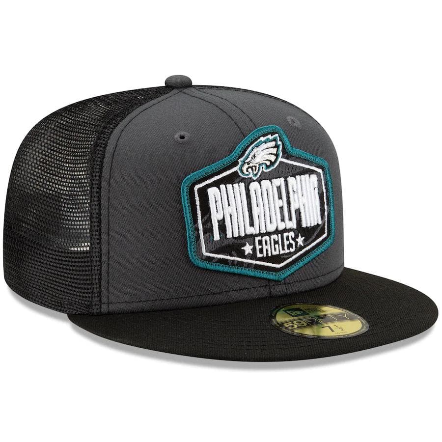 New Era Philadelphia Eagles 2021 NFL Draft 59Fifty Fitted Hat