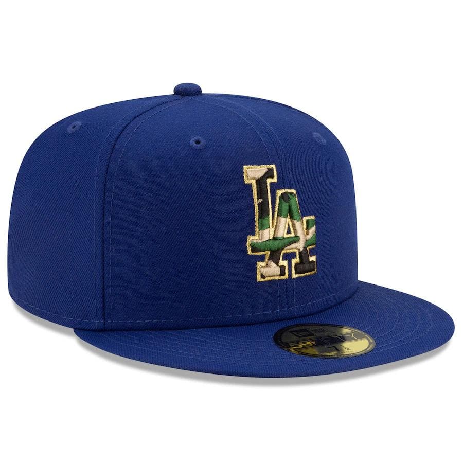 New Era Los Angeles Dodgers Pop Camo Undervisor 59FIFTY Fitted Hat