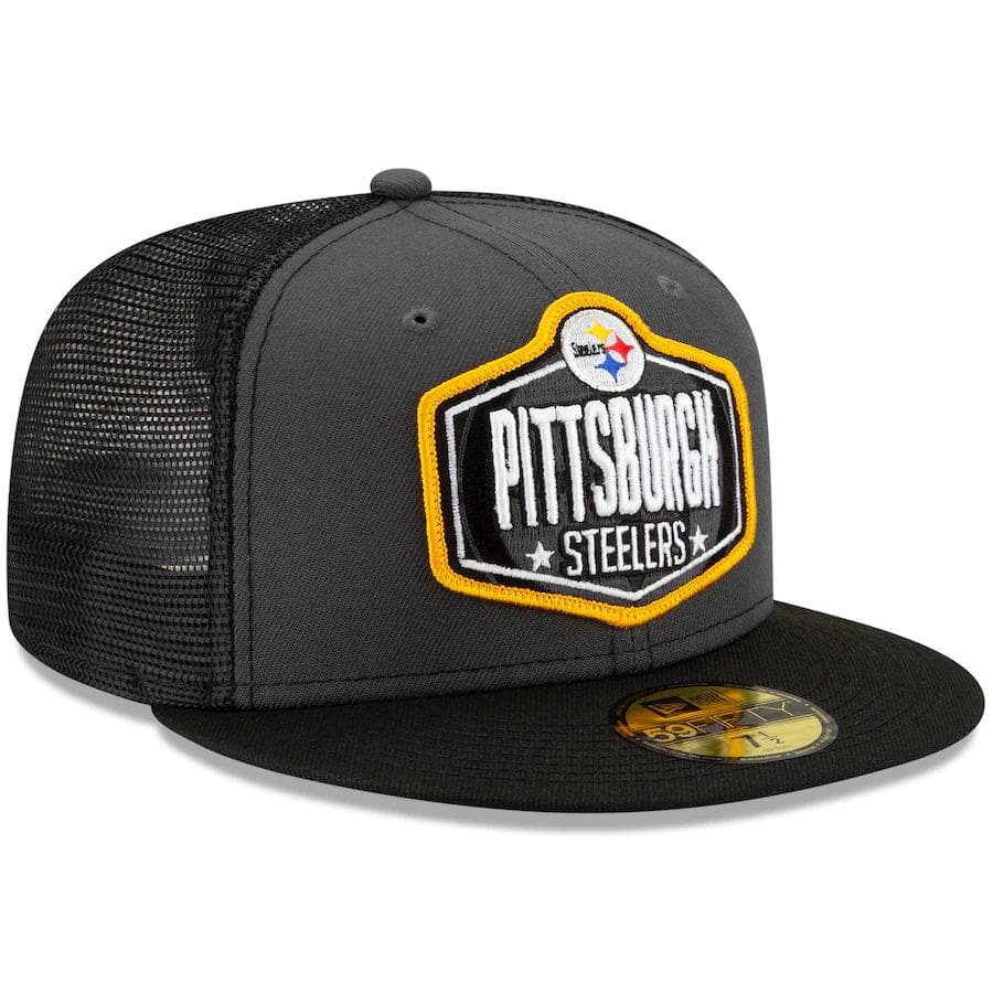 New Era Pittsburgh Steelers 2021 NFL Draft 59Fifty Fitted Hat