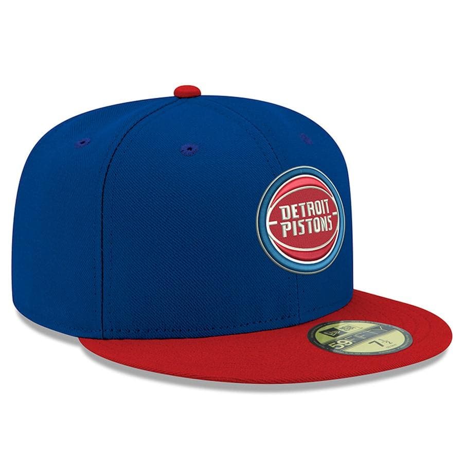 New Era Detroit Pistons 2Tone Blue 59FIFTY Fitted Hat