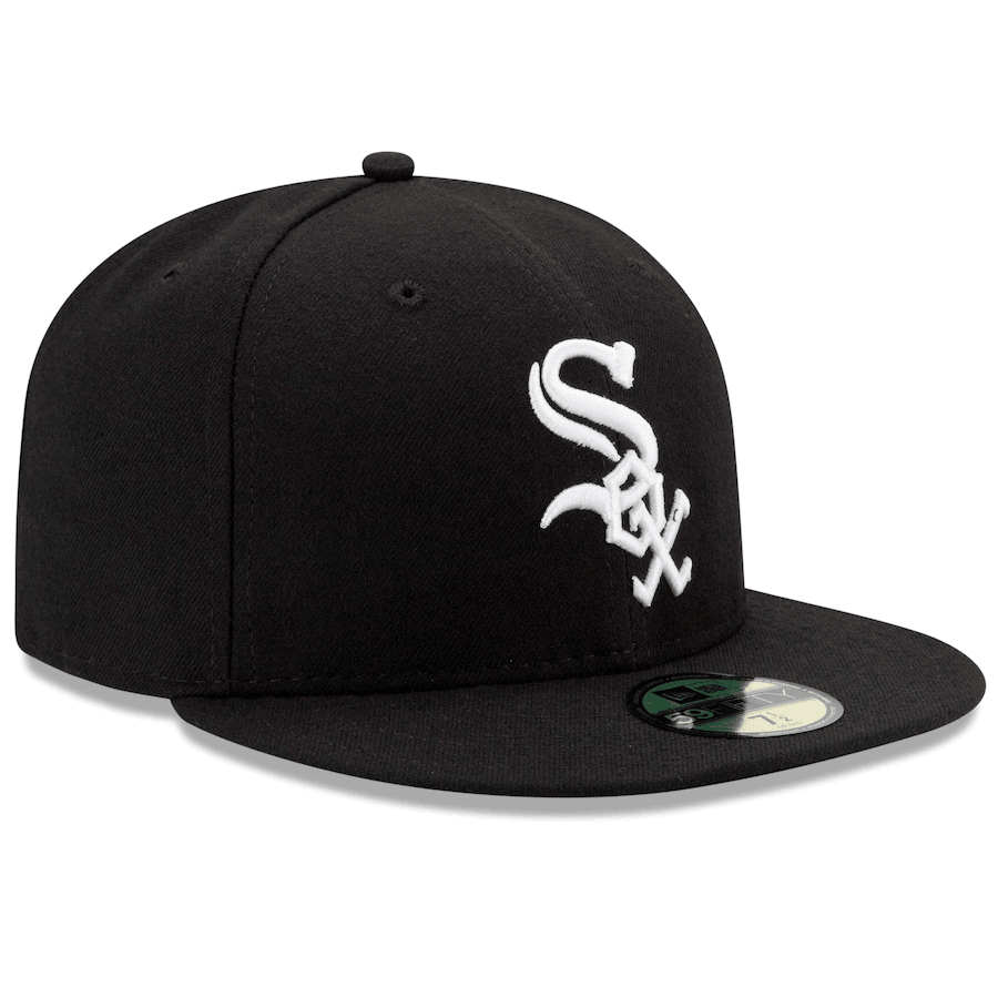 New Era Chicago White Sox Black 59Fifty Fitted Hat