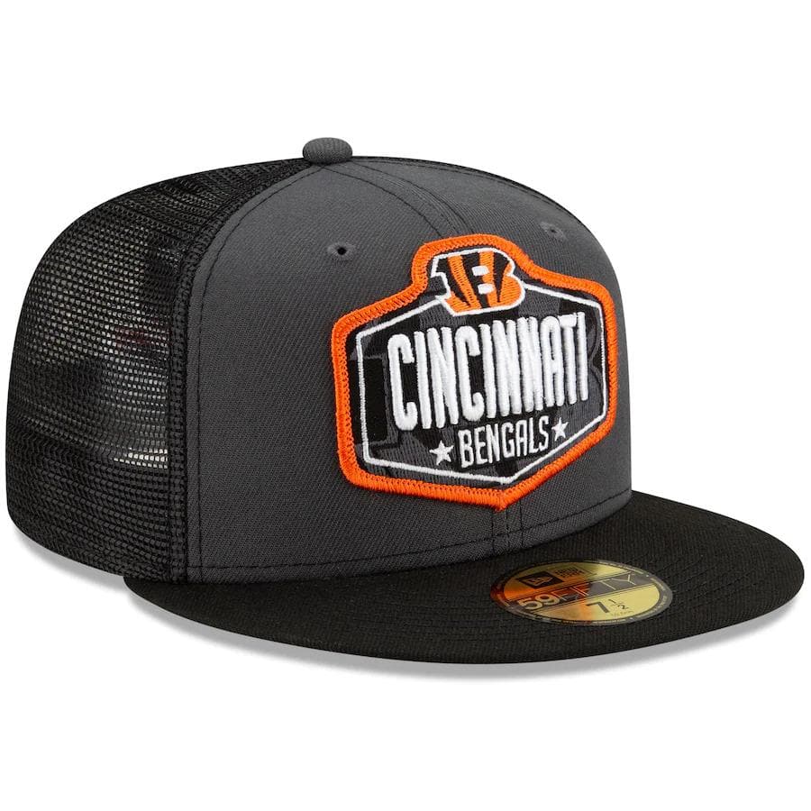 New Era Cincinnati Bengals 2021 NFL Draft 59Fifty Fitted Hat