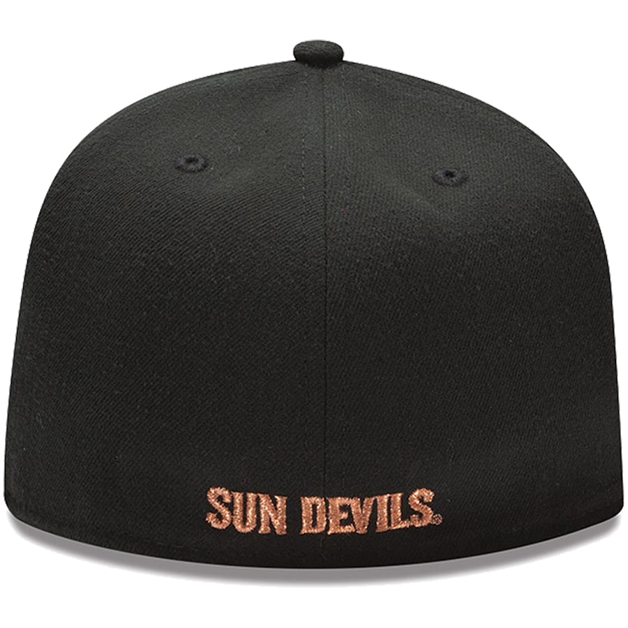 New Era Arizona State Sun Devils Black/Copper Basic 59FIFTY Fitted Hat