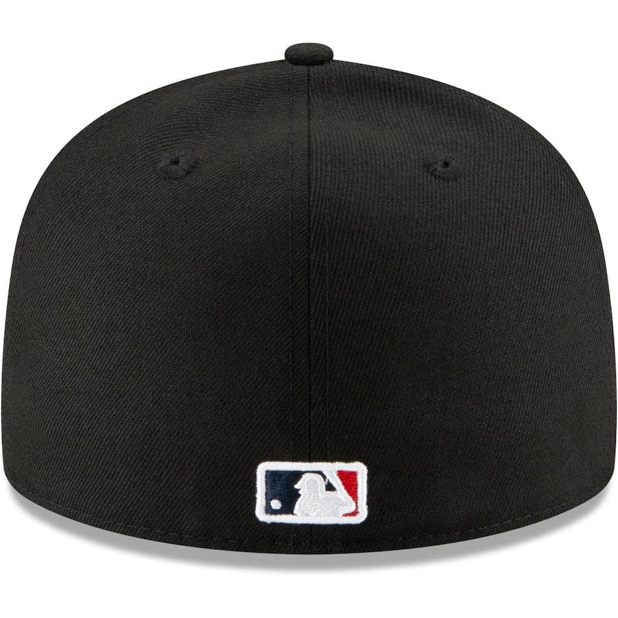 New Era Cleveland Indians Gradient Feel Black 59FIFTY Fitted Hat
